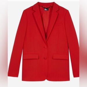 The Kooples Fiery Red Women's Blazer